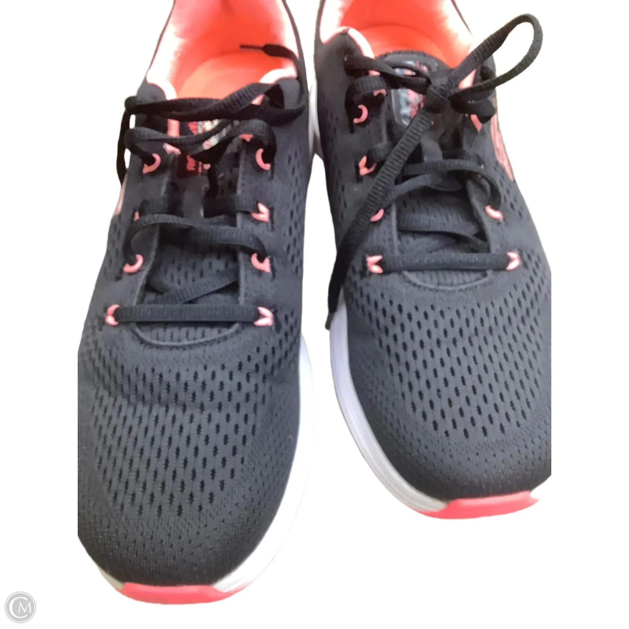 Shoes Athletic By Skechers In Black & Pink, Size: 9.5 skechers
