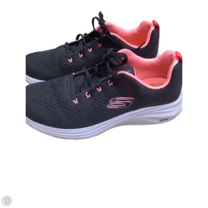 Shoes Athletic By Skechers In Black & Pink, Size: 9.5 skechers