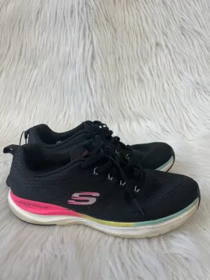 Shoes Athletic By Skechers In Black, Size: 7 skechers