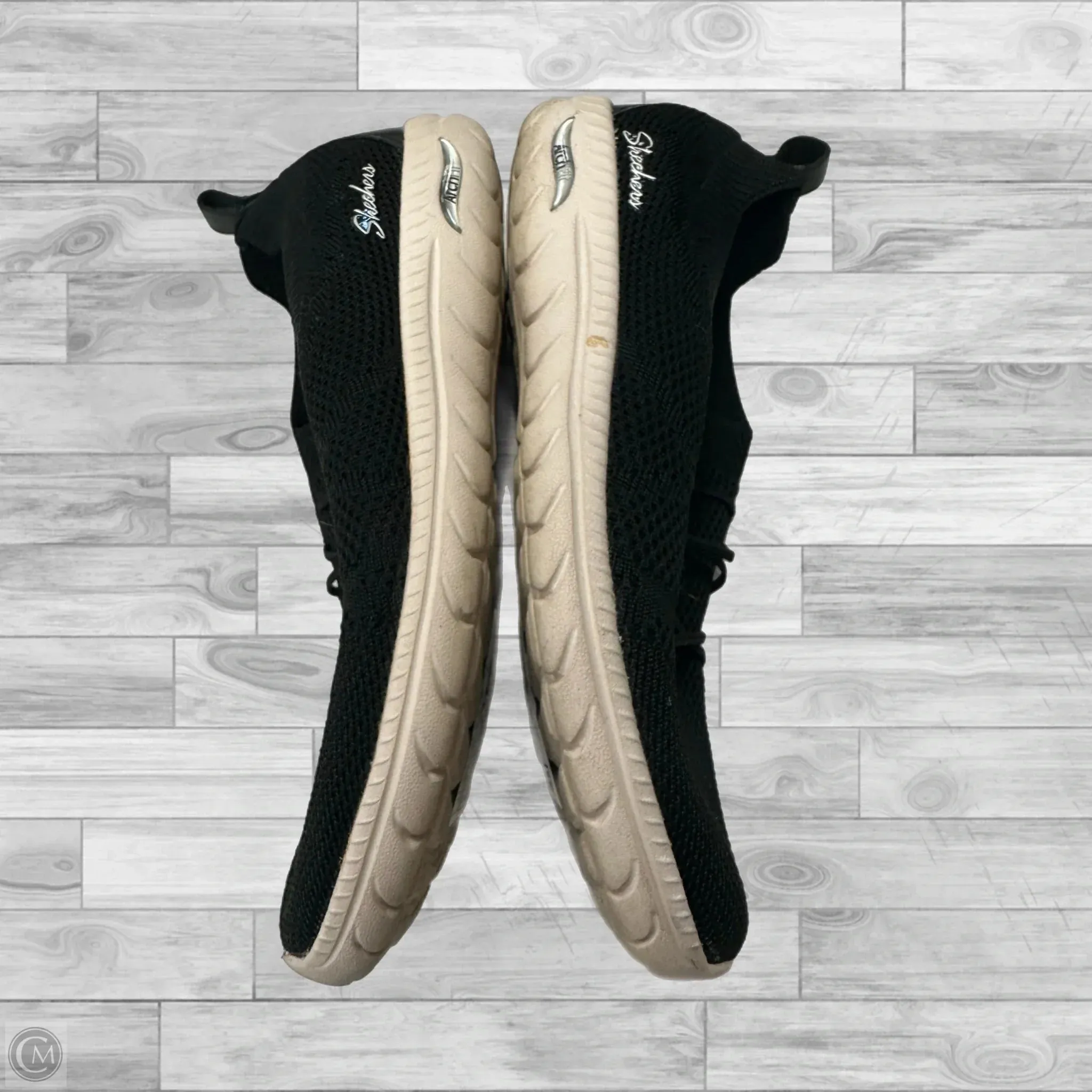 Shoes Athletic By Skechers In Black, Size: 9 skechers
