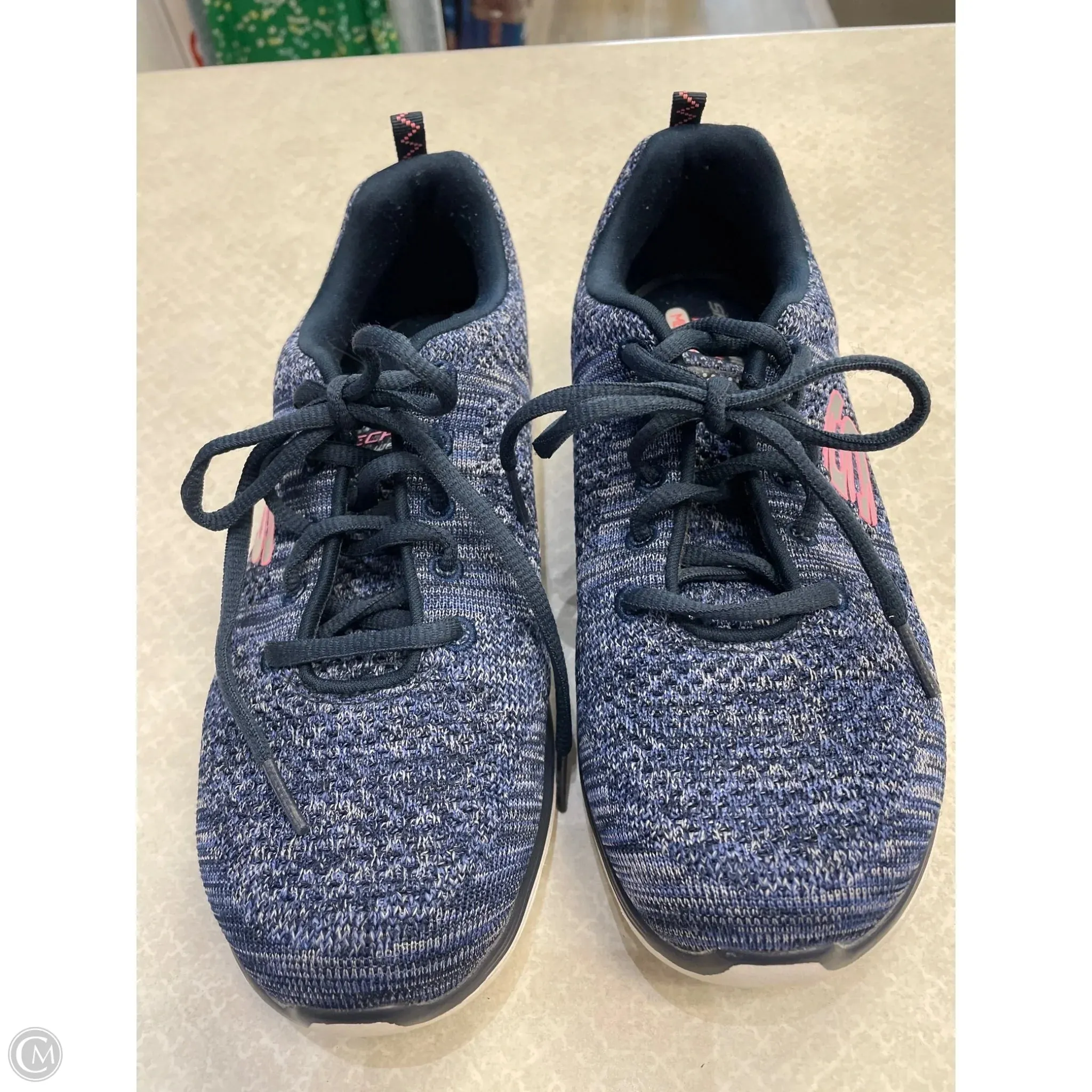 Shoes Athletic By Skechers In Blue, Size: 8 skechers