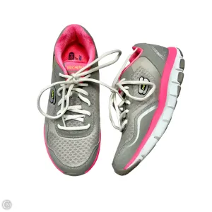 Shoes Athletic By Skechers In Grey & Pink, Size: 6 skechers