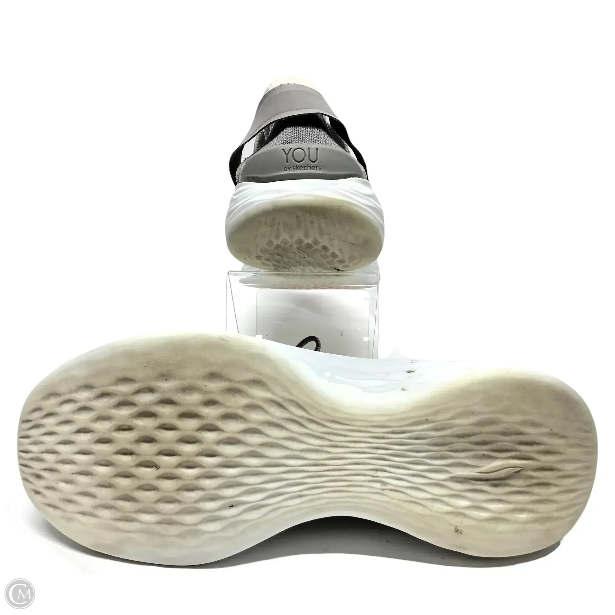Shoes Athletic By Skechers In Grey, Size: 8 skechers
