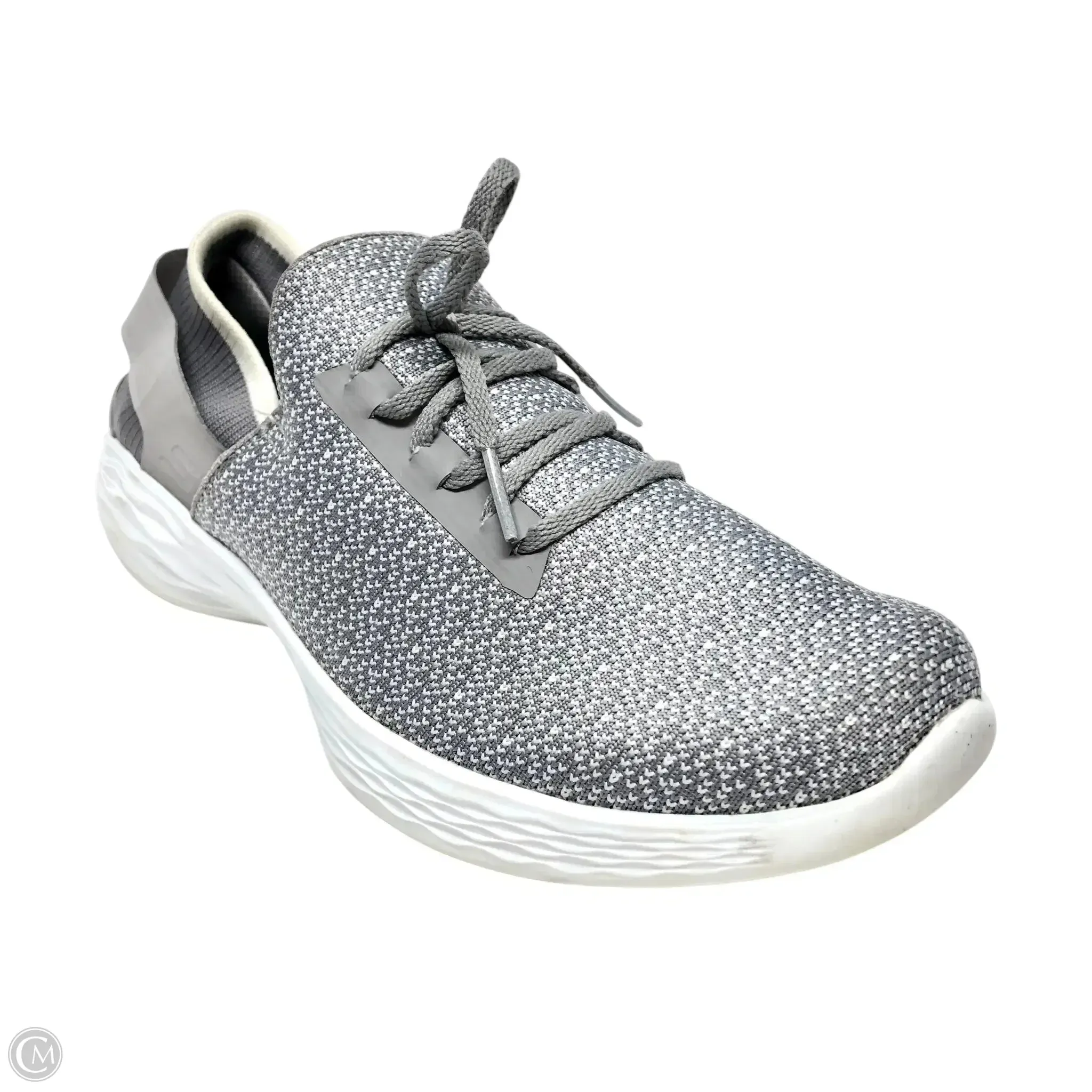 Shoes Athletic By Skechers In Grey, Size: 8 skechers