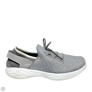 Shoes Athletic By Skechers In Grey, Size: 8 skechers