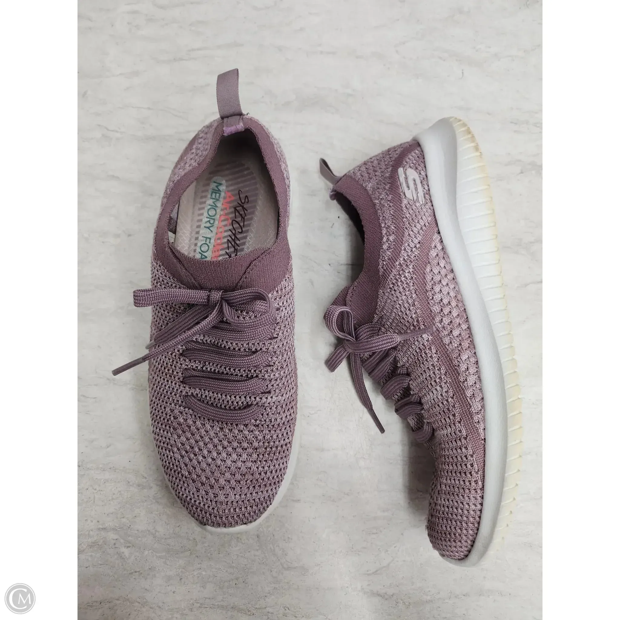 Shoes Athletic By Skechers In Purple, Size: 8 skechers