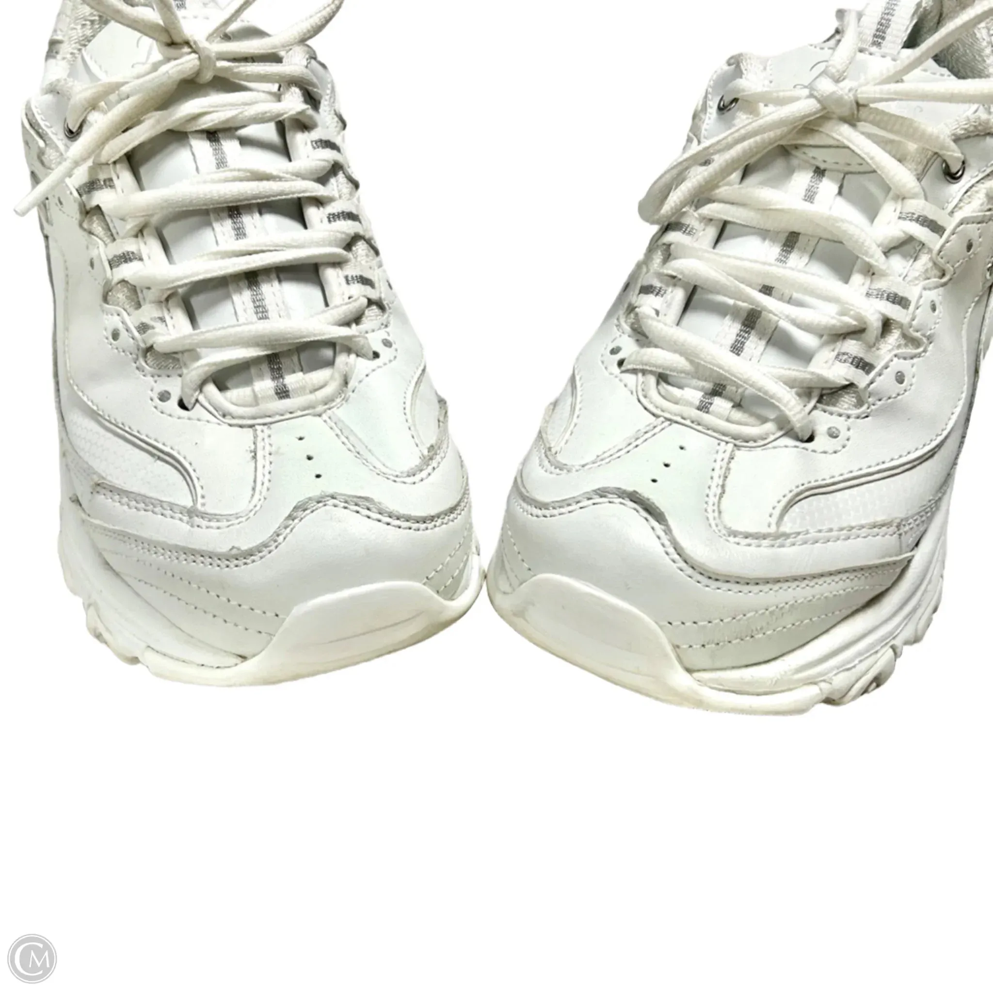Shoes Athletic By Skechers In White, Size: 9 skechers