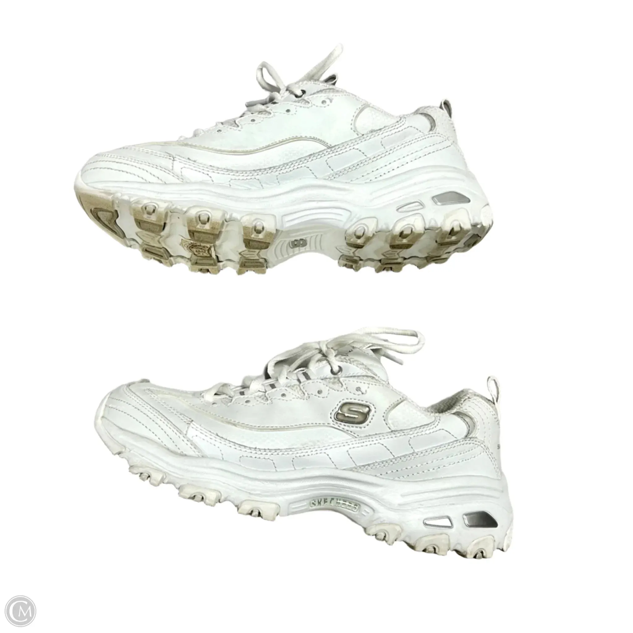 Shoes Athletic By Skechers In White, Size: 9 skechers