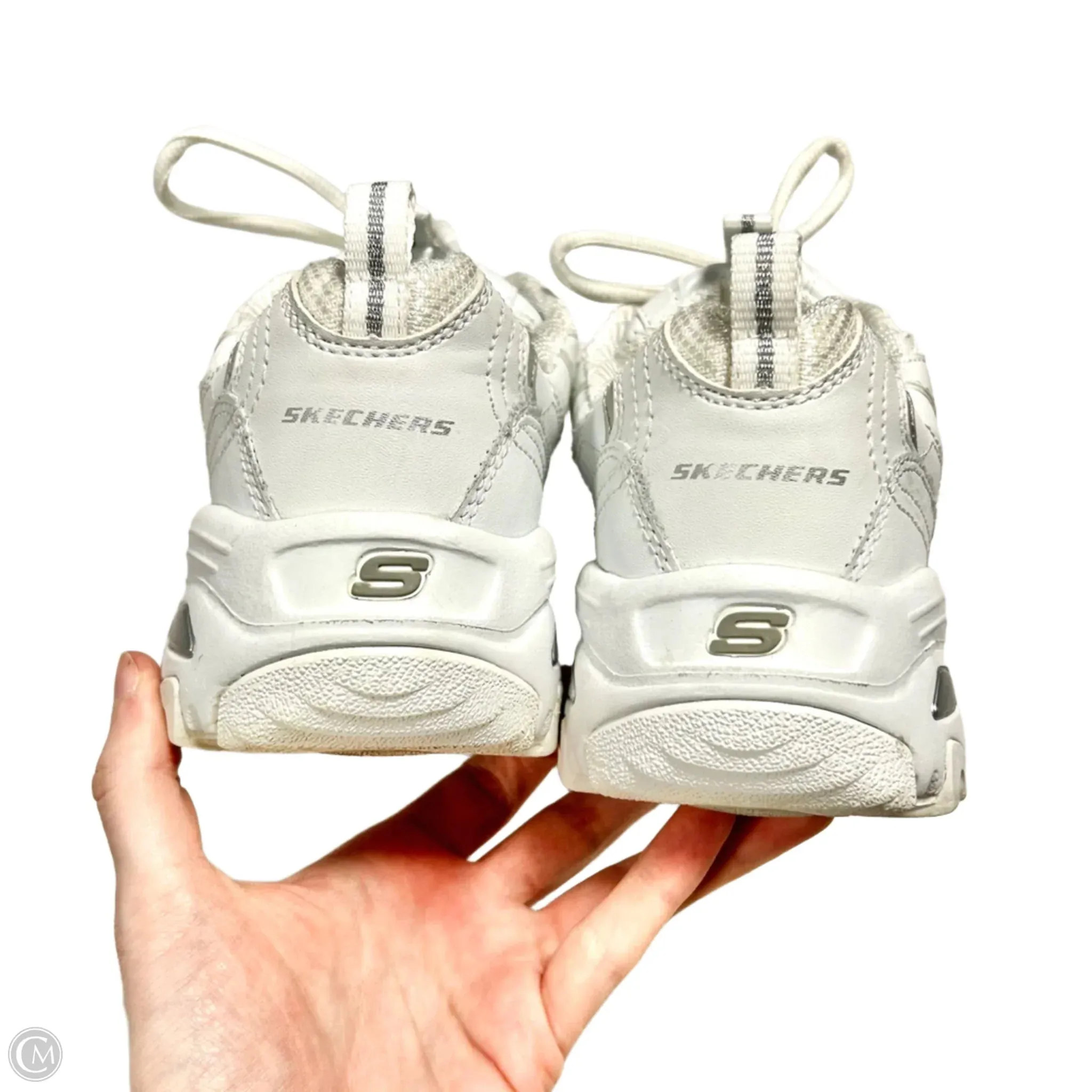 Shoes Athletic By Skechers In White, Size: 9 skechers