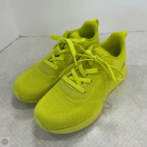 Shoes Athletic By Skechers In Yellow, Size: 8 skechers