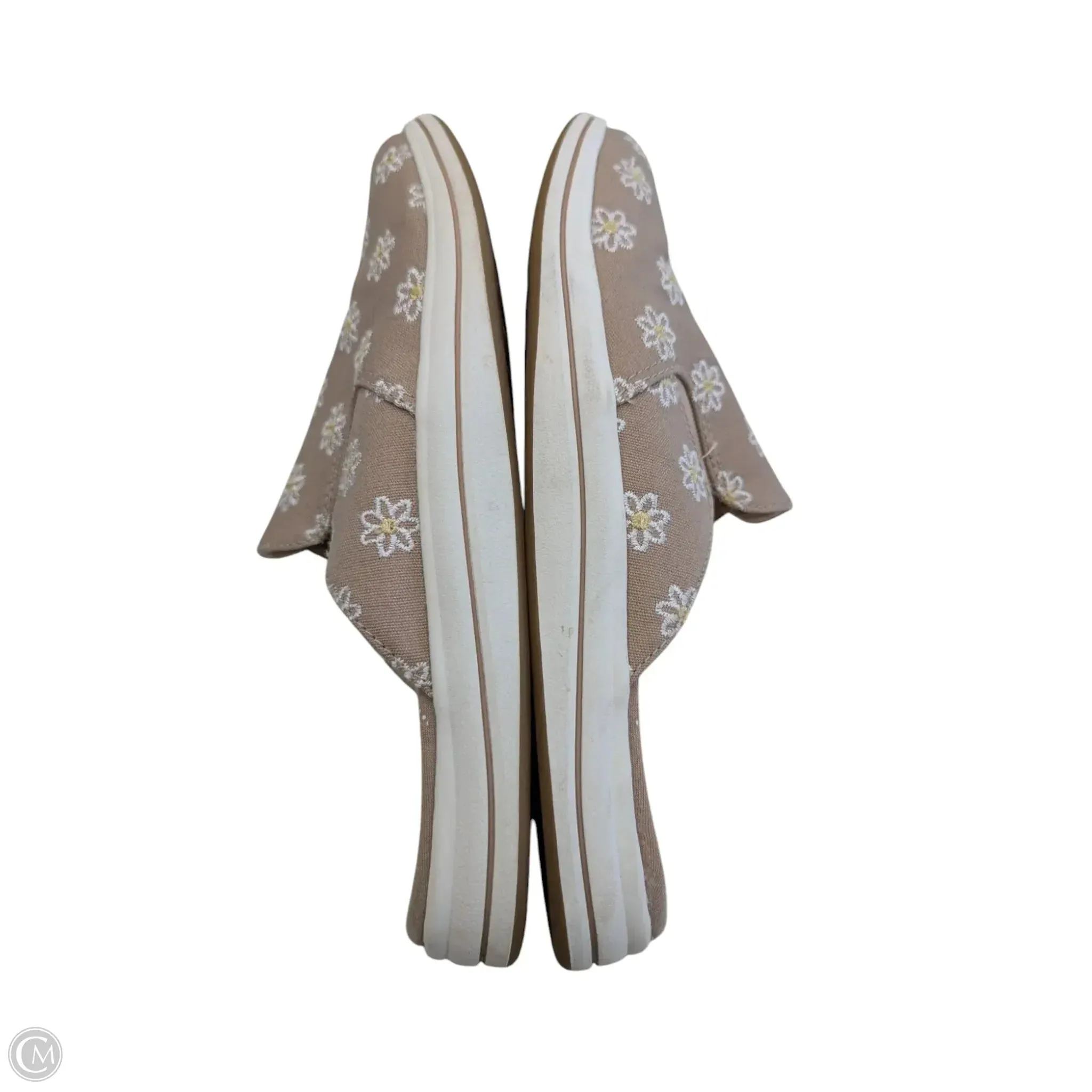Shoes Flats By Clarks In Floral Print, Size: 7