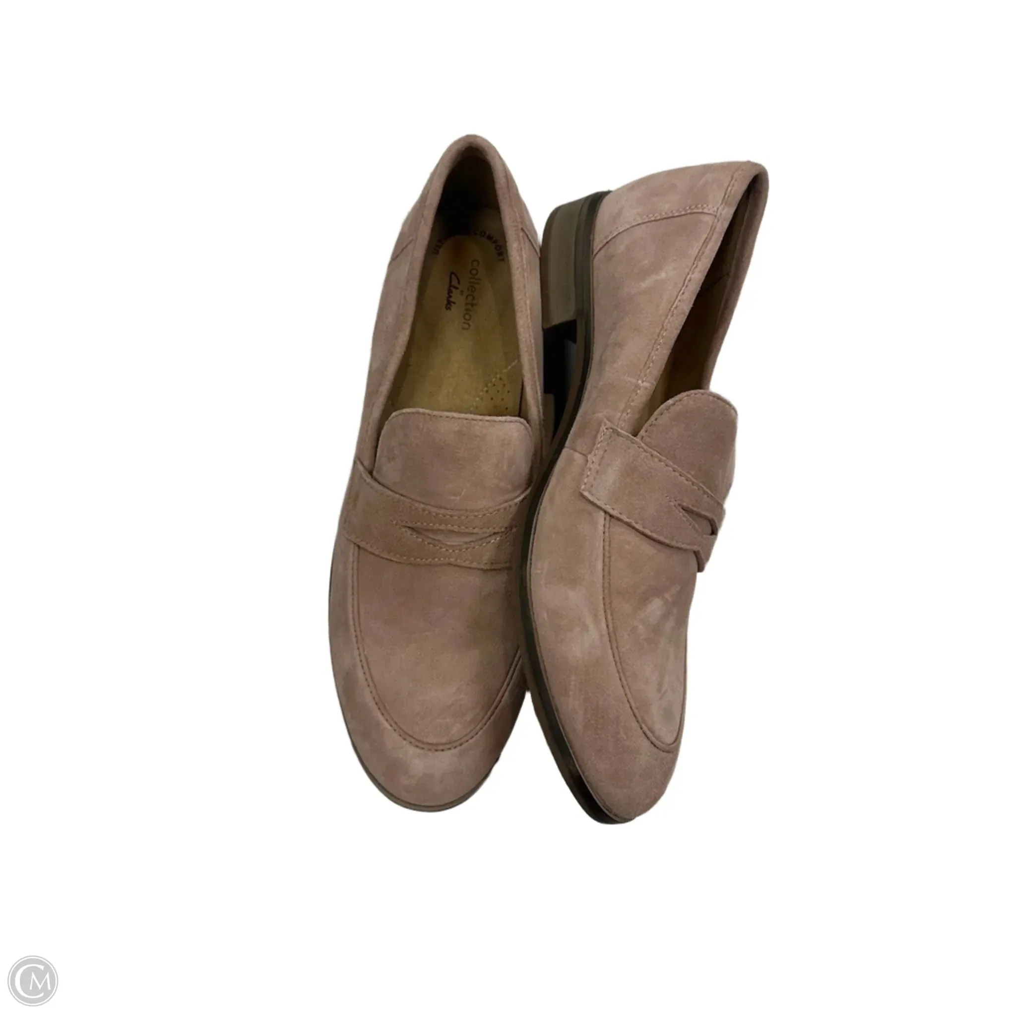 Shoes Flats By Clarks In Pink, Size: 10