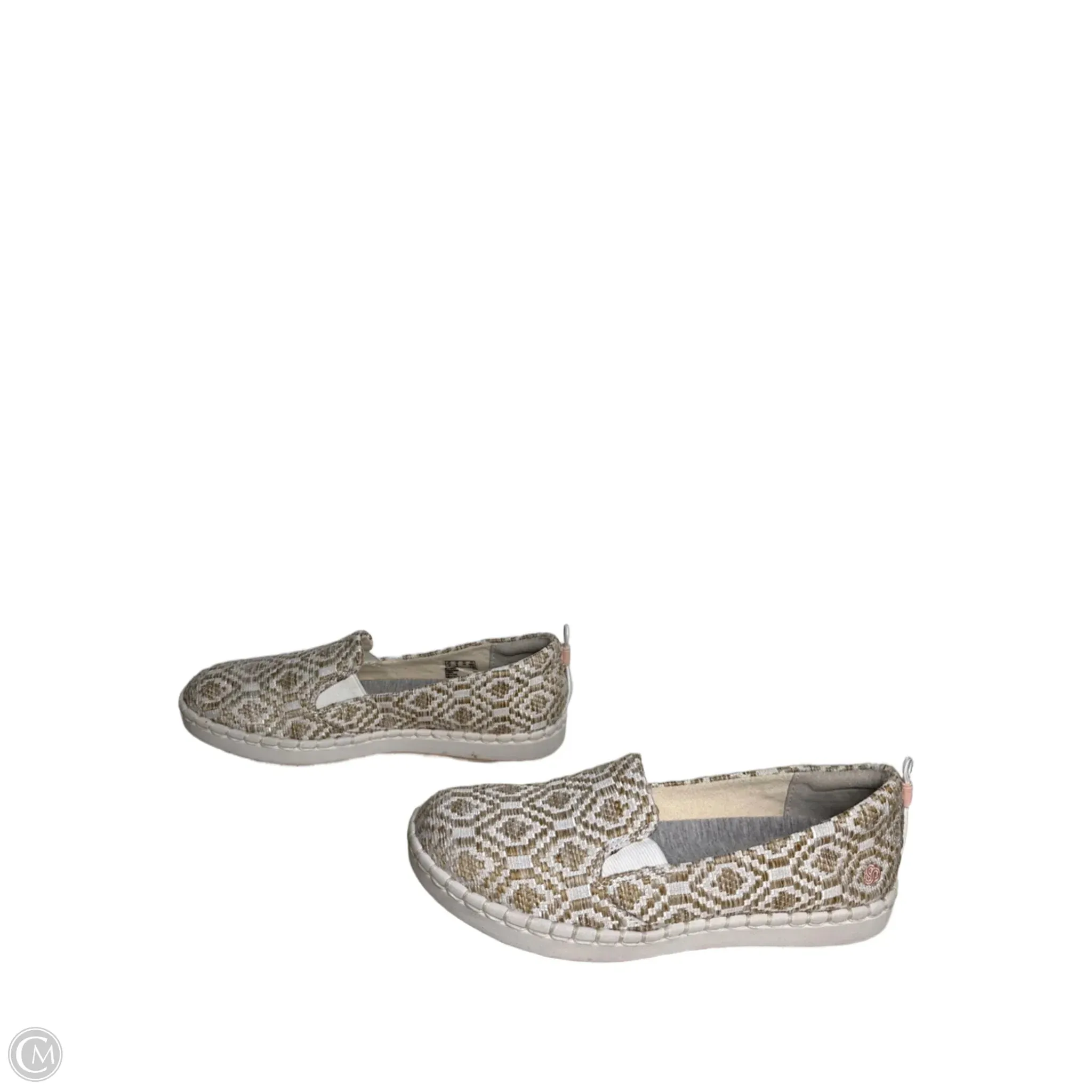 Shoes Flats By Clarks In White, Size: 6