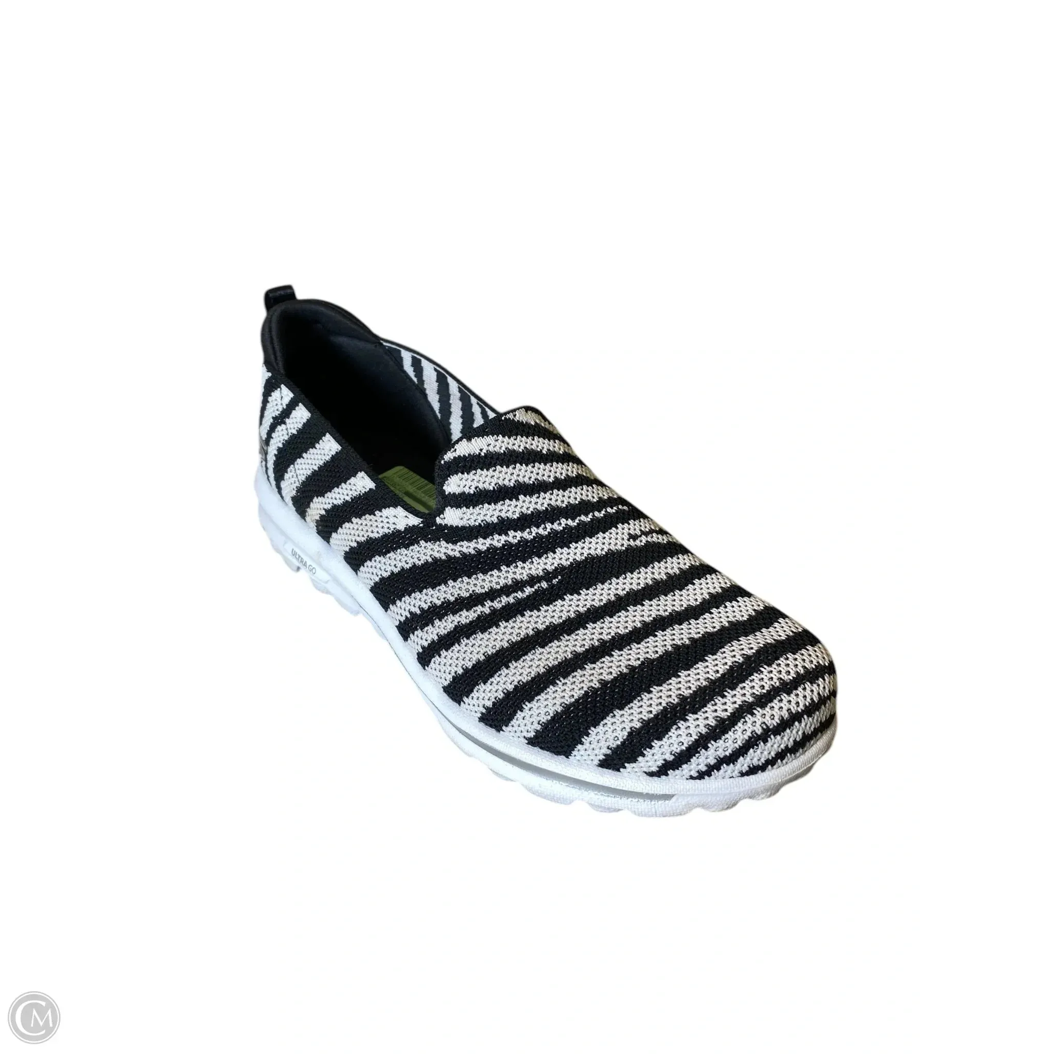Shoes Flats By Skechers In Black & White, Size: 9 skechers