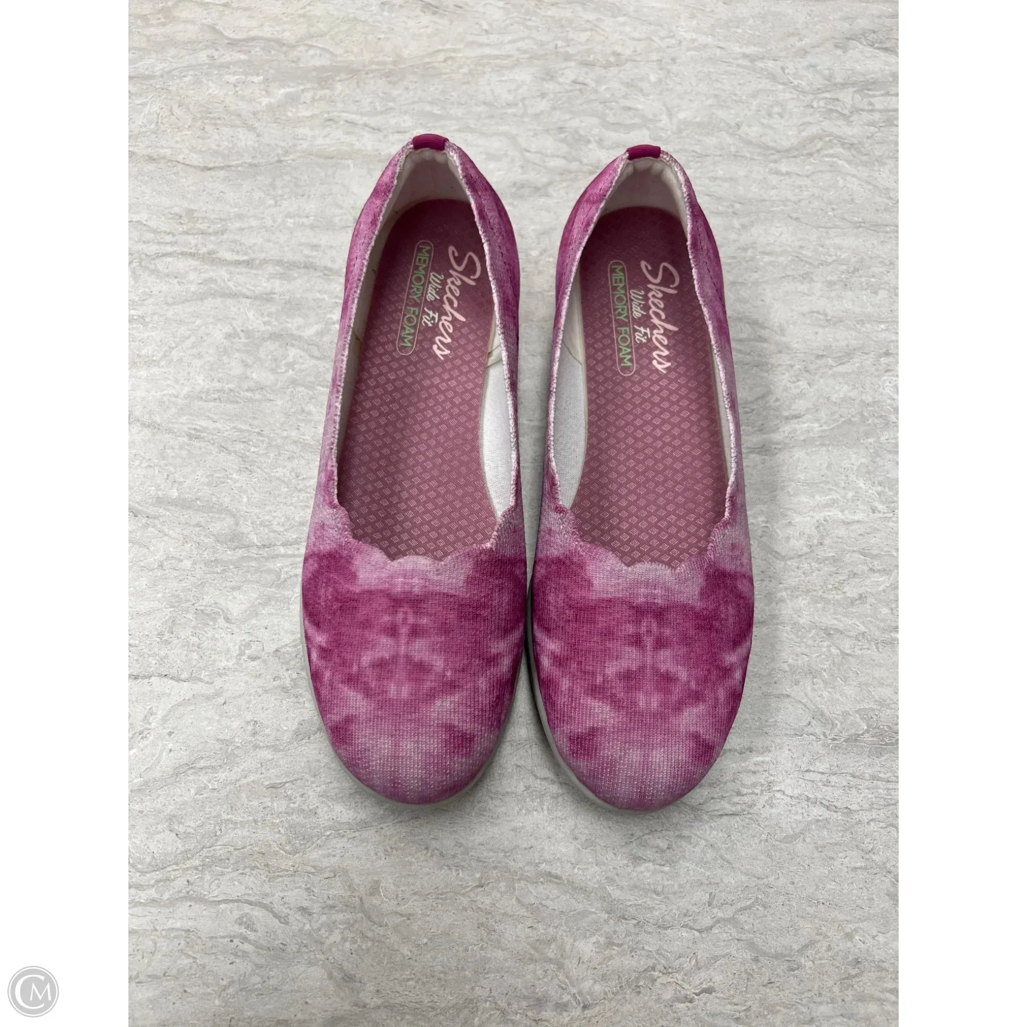 Shoes Flats By Skechers In Purple, Size: 9.5 skechers