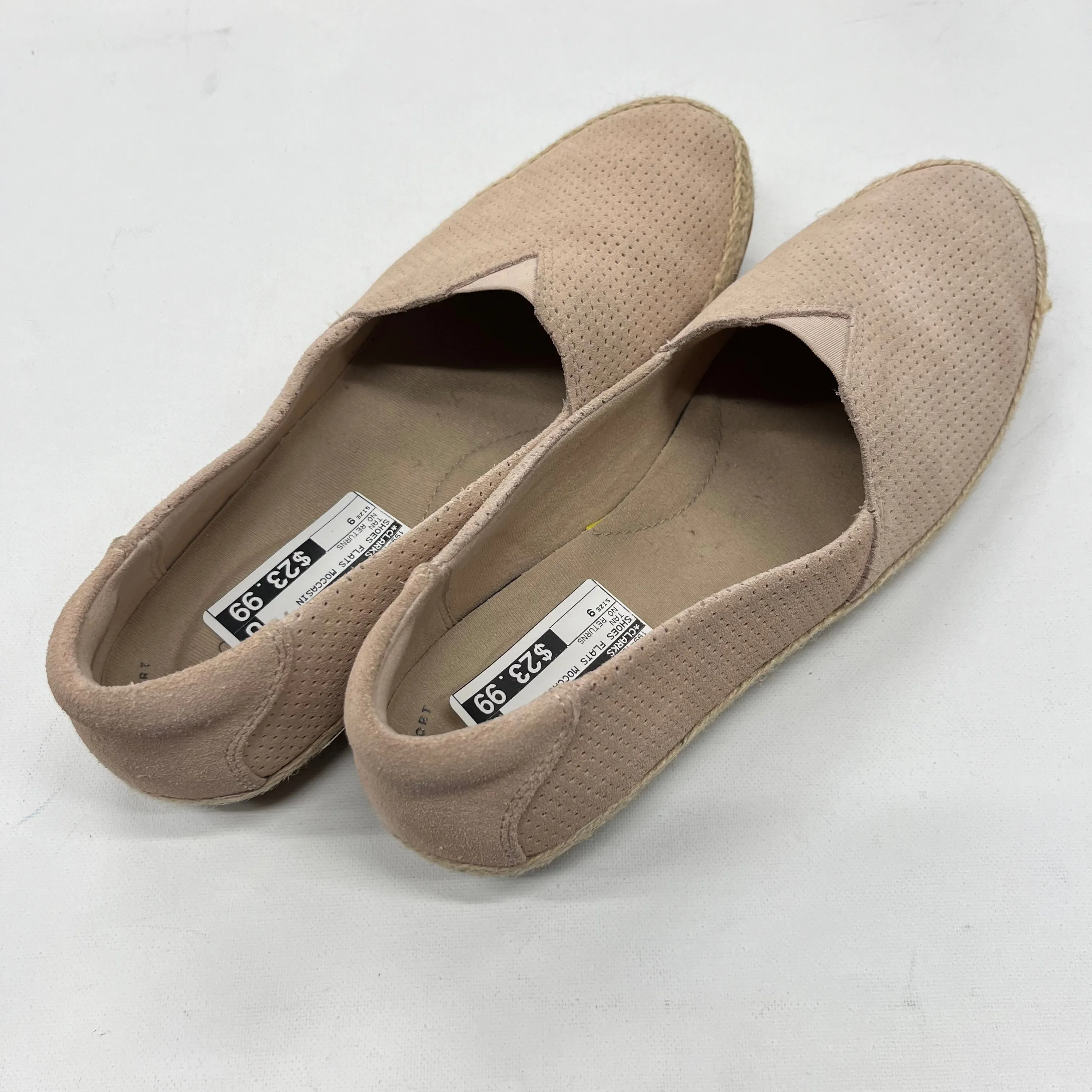 Shoes Flats Moccasin By Clarks  Size: 9 clarks