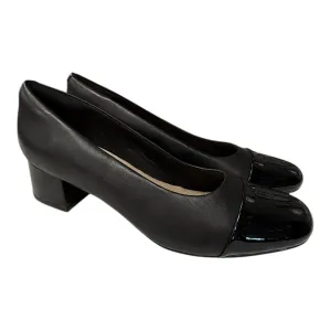 Shoes Heels Block By Clarks In Black, Size:8.5
