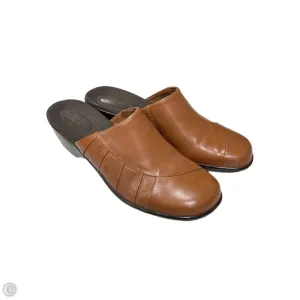 Shoes Heels Block By Clarks In Tan, Size: 10
