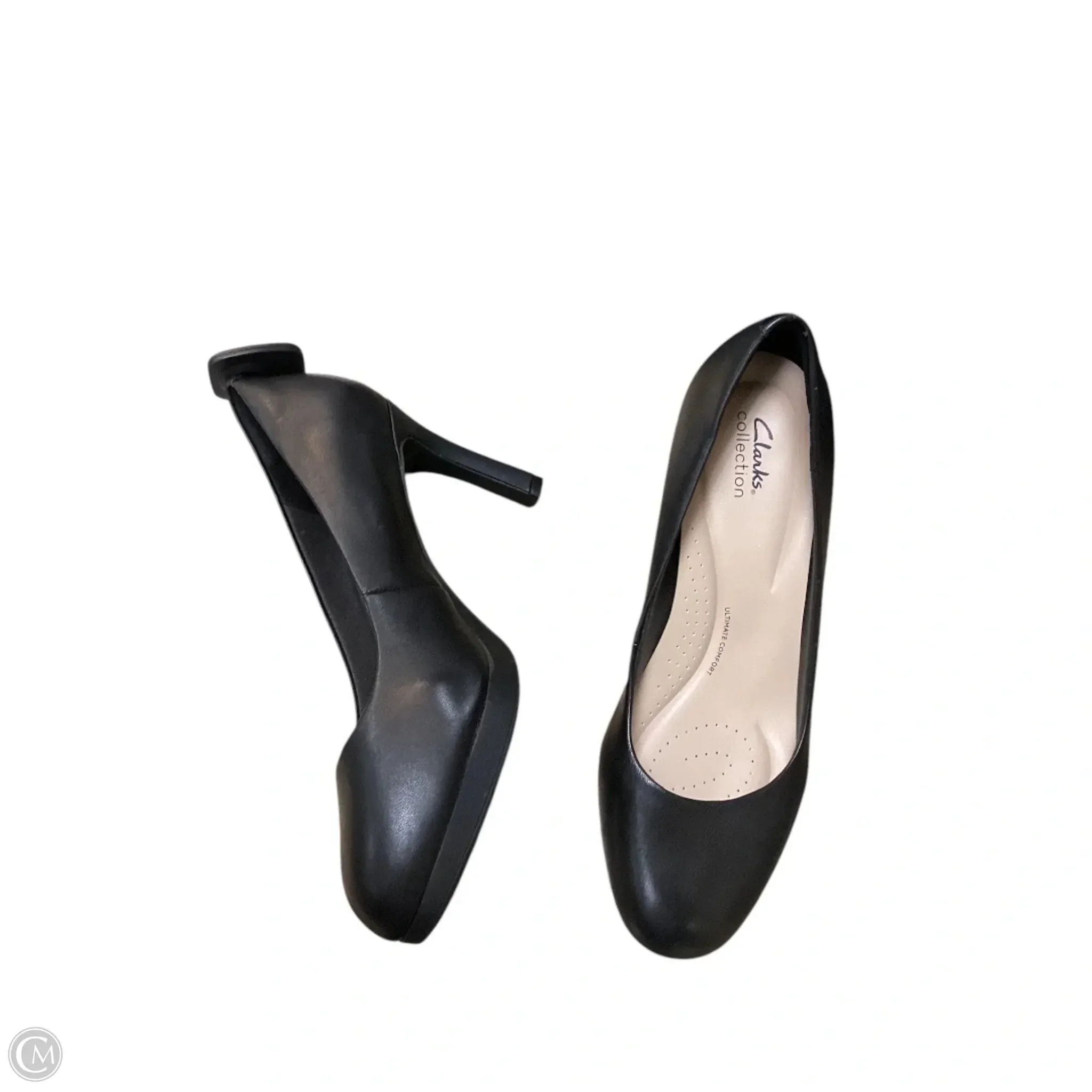Shoes Heels Stiletto By Clarks In Black, Size: 11