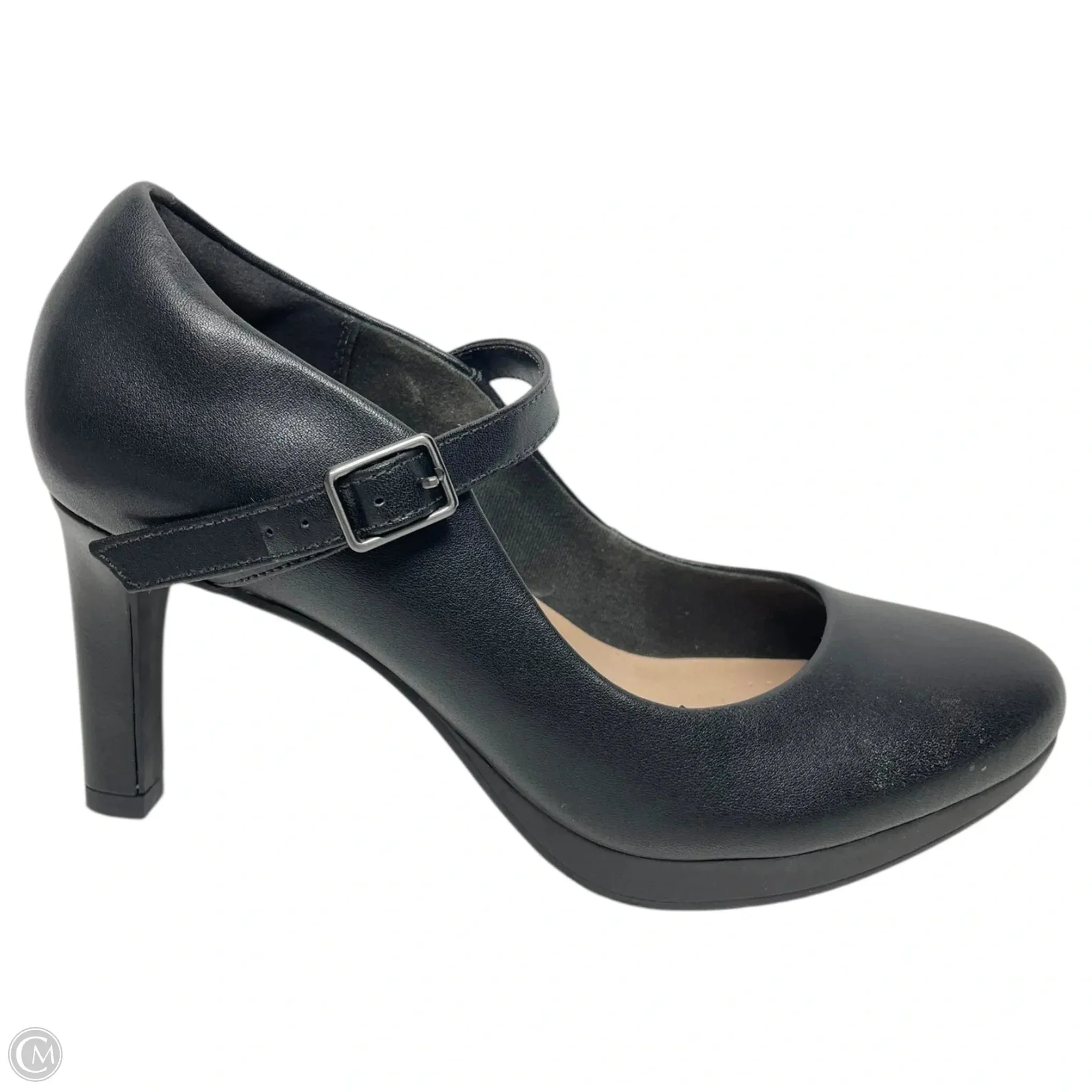 Shoes Heels Stiletto By Clarks In Black, Size: 6.5