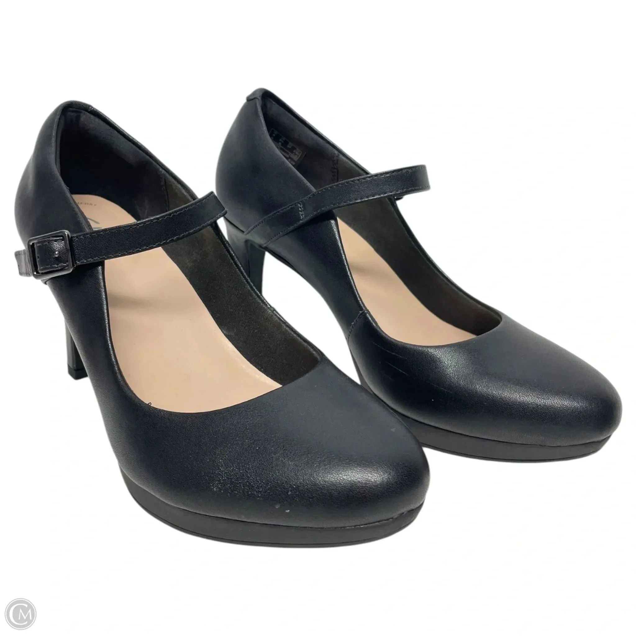 Shoes Heels Stiletto By Clarks In Black, Size: 6.5