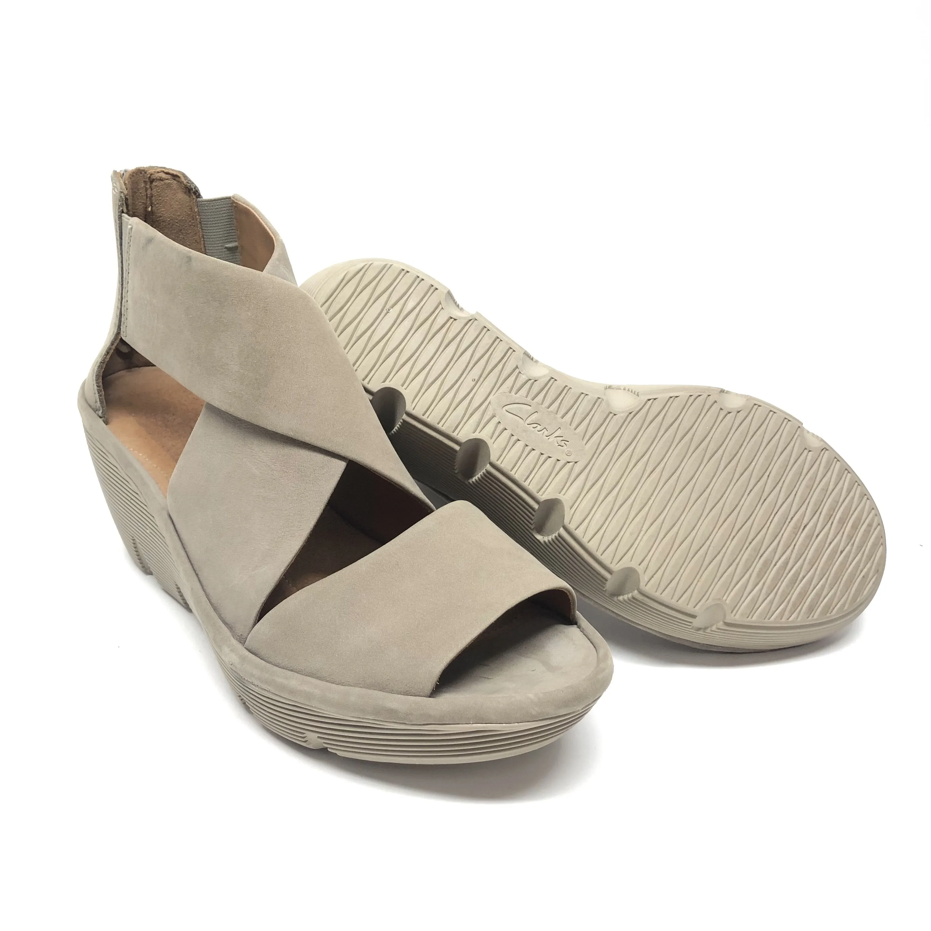 Shoes Heels Wedge By Clarks  Size: 10