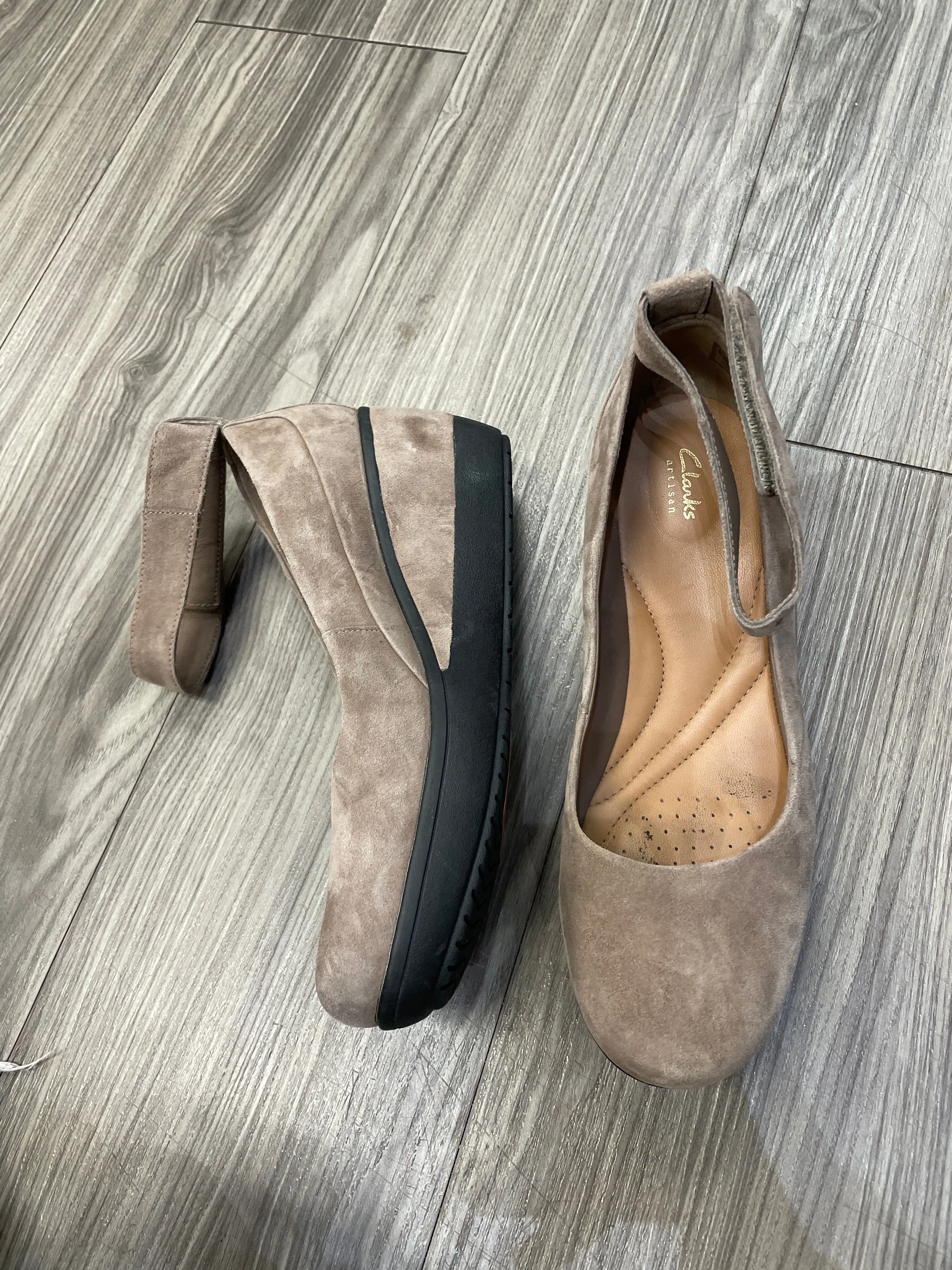 Shoes Heels Wedge By Clarks  Size: 7.5 clarks