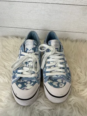 Shoes Sneakers By Adidas In Blue, Size: 8.5