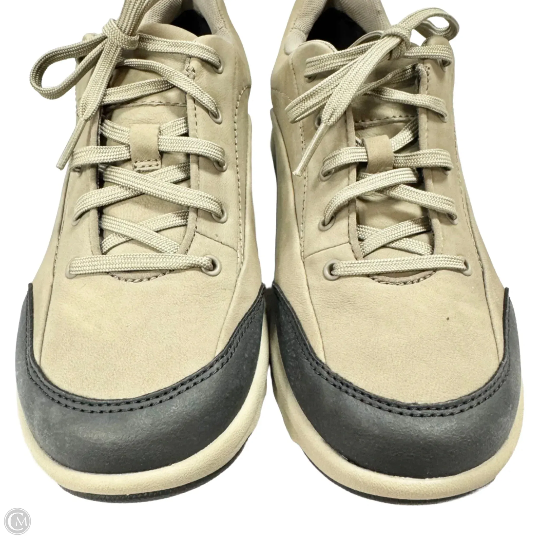Shoes Sneakers By Clarks In Black & Grey, Size: 8.5