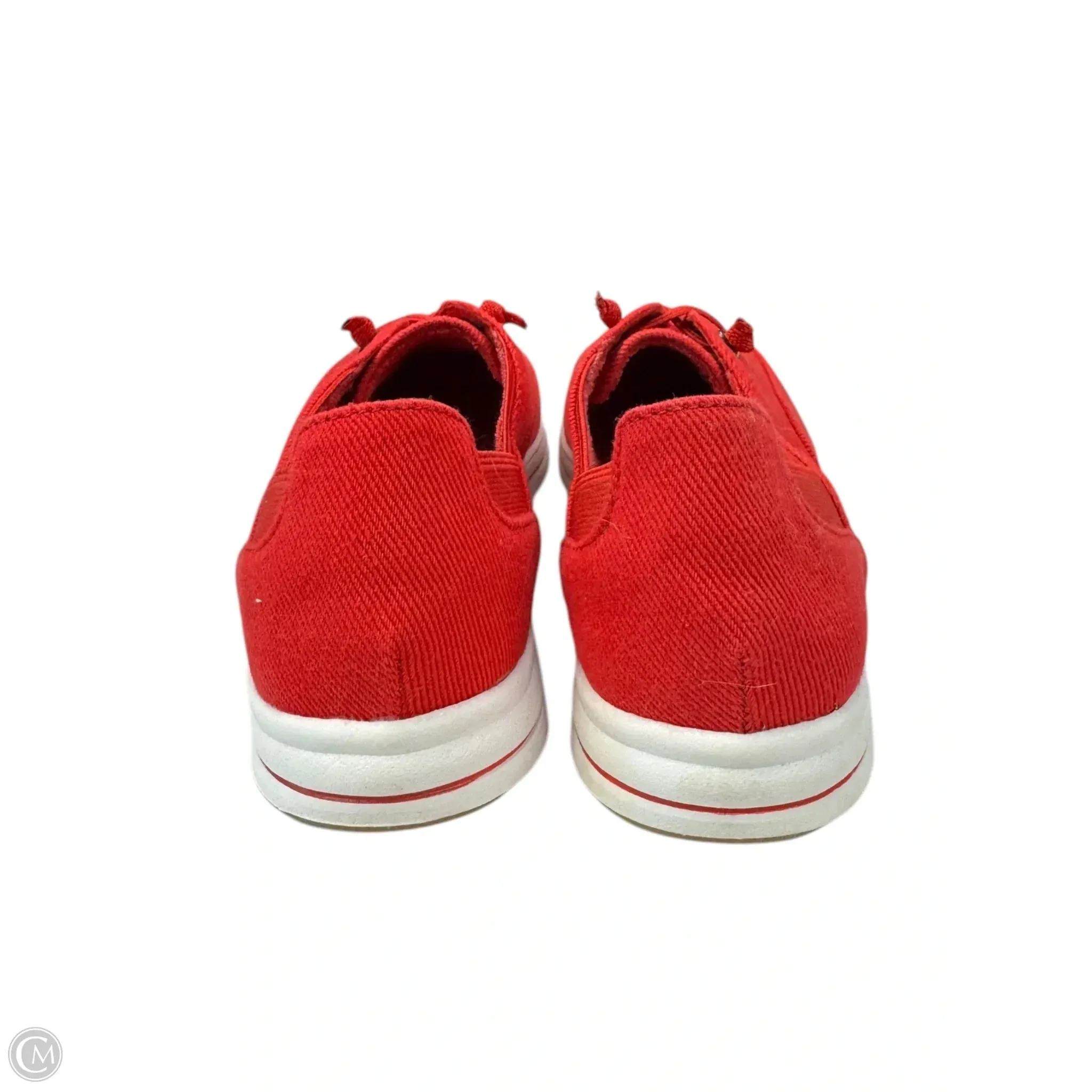 Shoes Sneakers By Clarks In Red, Size: 7.5
