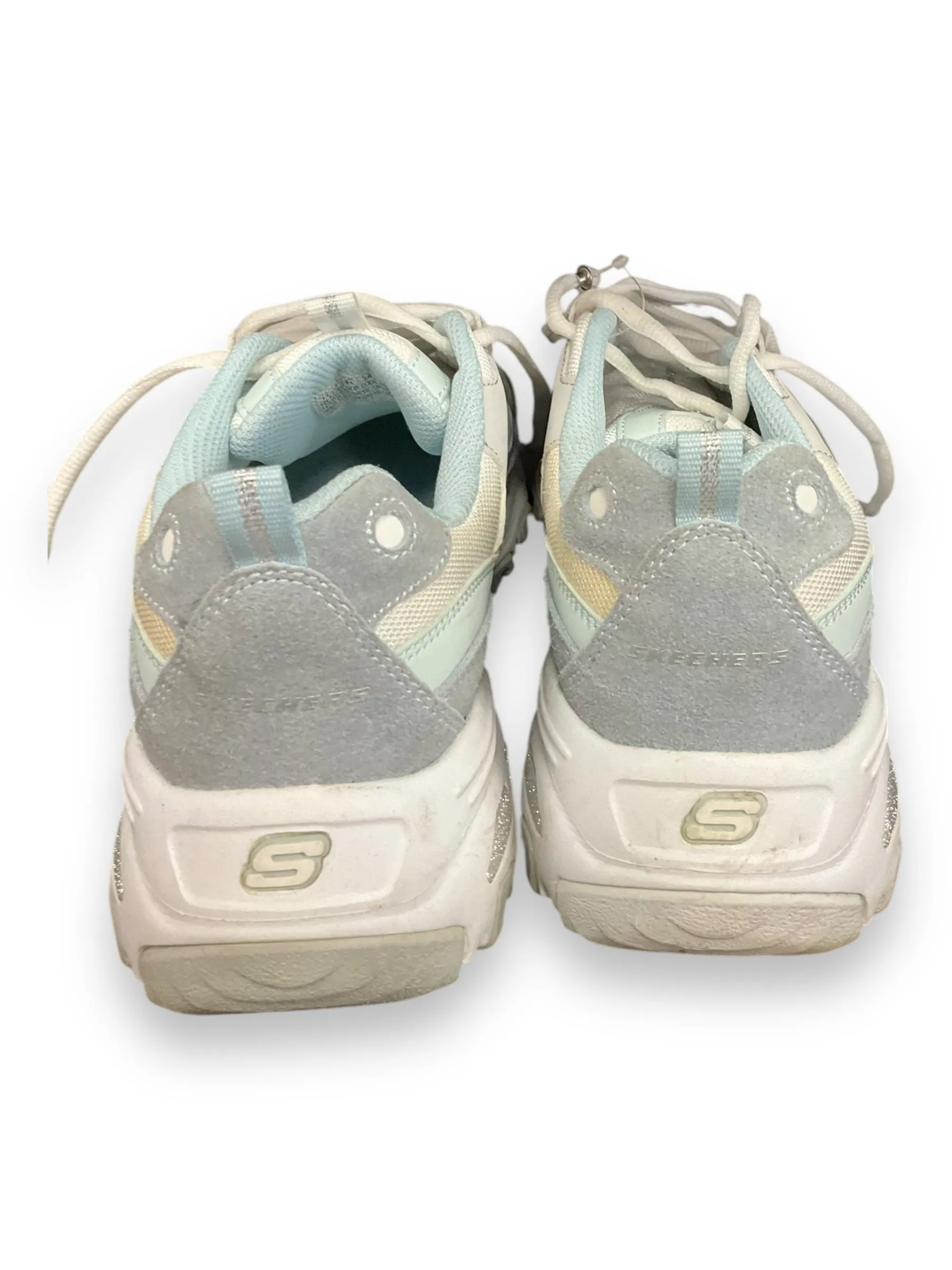 Shoes Sneakers By Skechers In Aqua, Size: 11 skechers