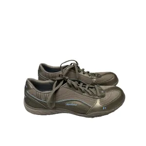 Shoes Sneakers By Skechers In Brown, Size: 9 skechers