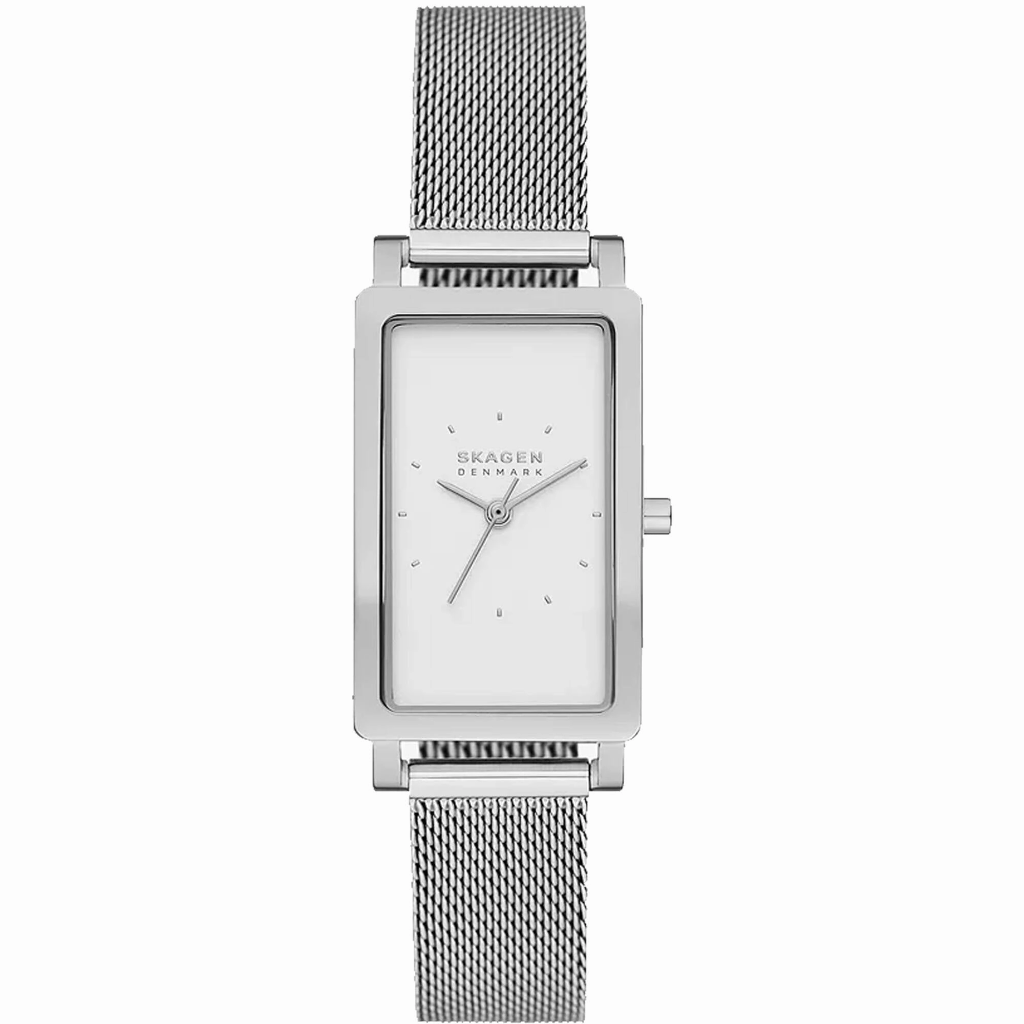 Skagen Women's Watch - Hagen Quartz Silver Dial Stainless Steel Bracelet | SKW3096