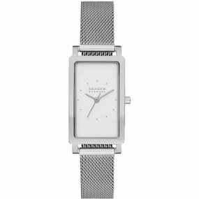 Skagen Women's Watch - Hagen Quartz Silver Dial Stainless Steel Bracelet | SKW3096