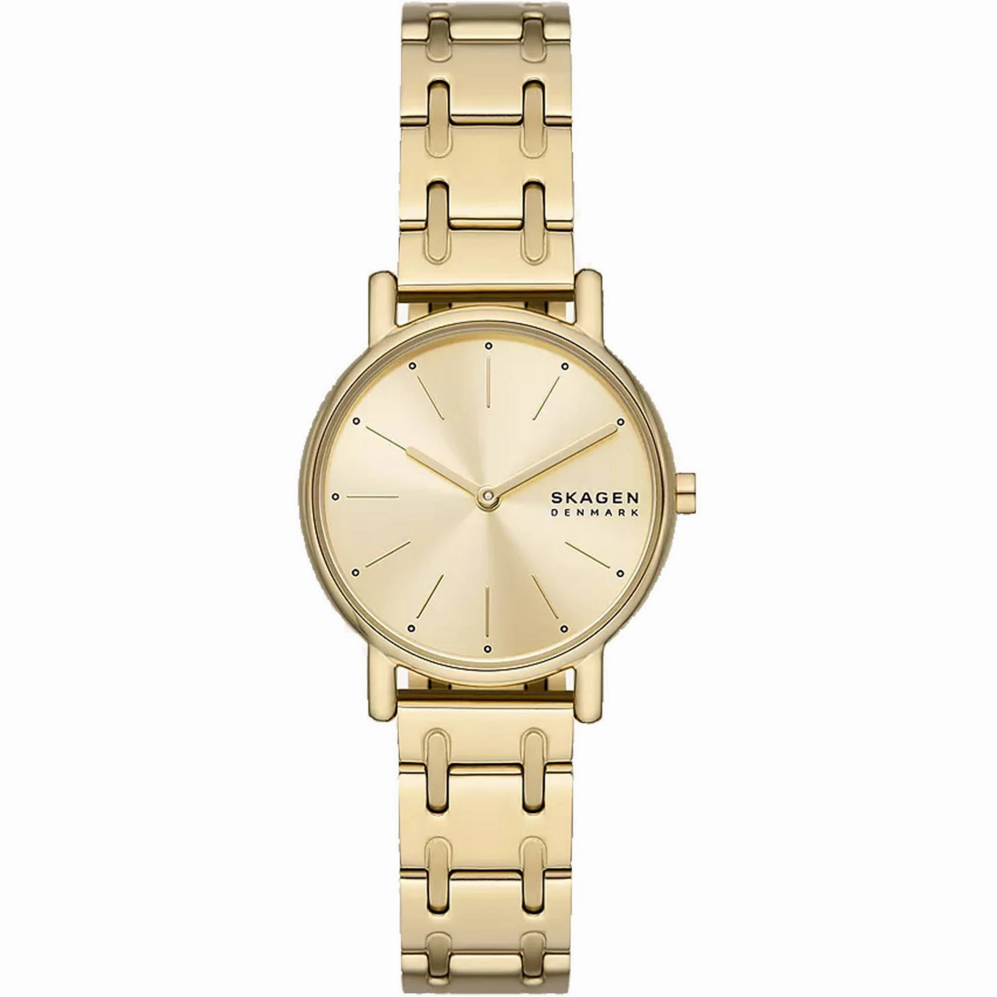 Skagen Women's Watch - Signatur Lille Gold Dial Plated Steel Bracelet | SKW3124