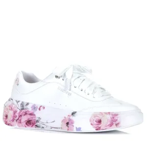Skechers Cordova Classic - Painted Florals 185062 White Shoes_Skechers