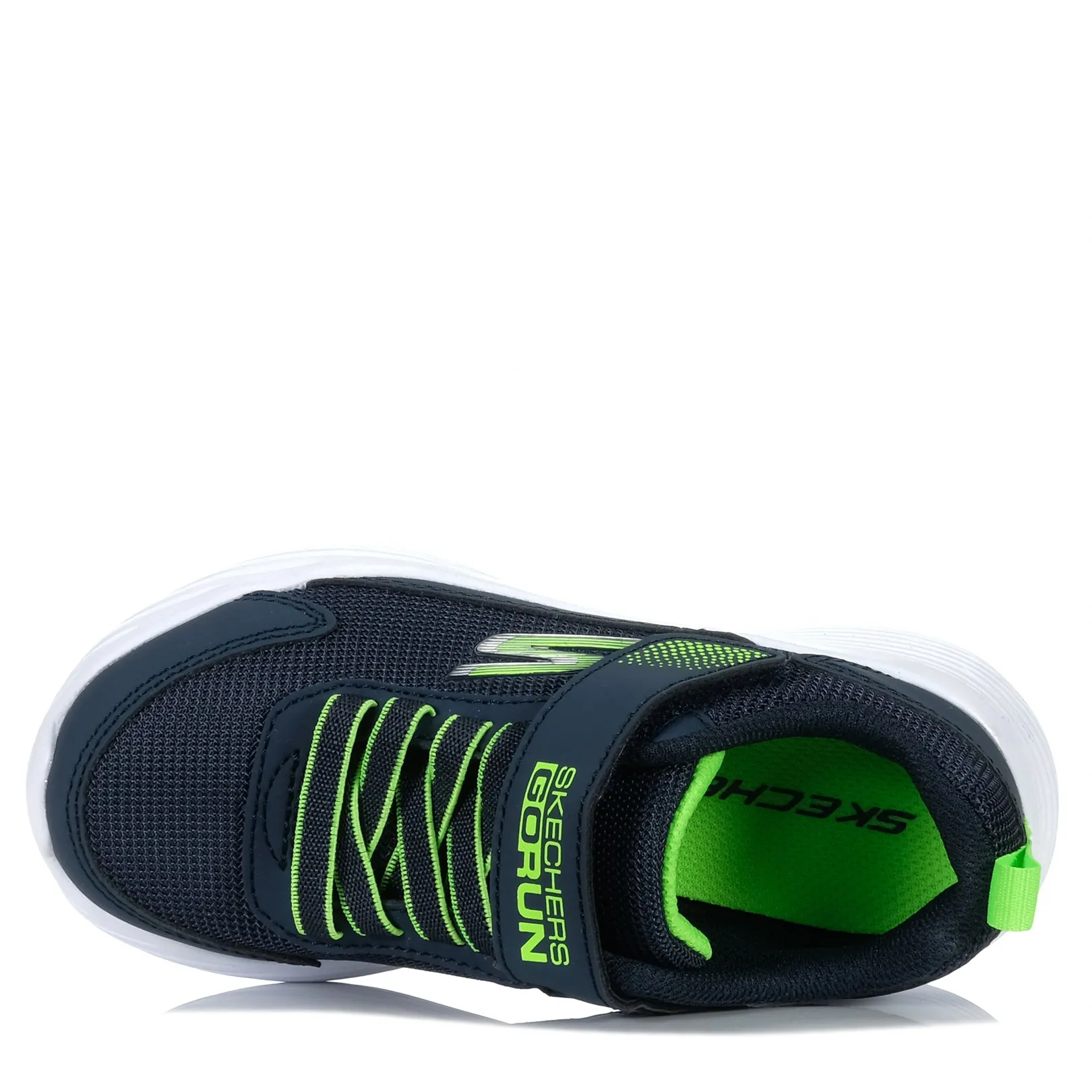 Skechers GOrun 400 V2 - Strarvo 405094L Navy/Lime Shoes_Skechers