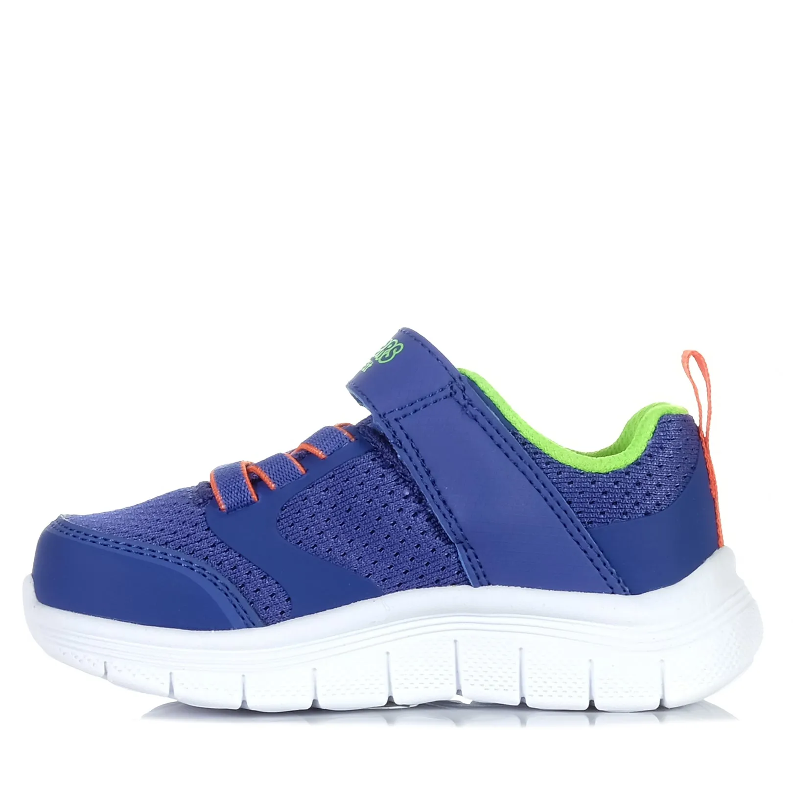 Skechers Infants' Comfy Flex 3.0 407333N Blue/Orange Shoes_Skechers