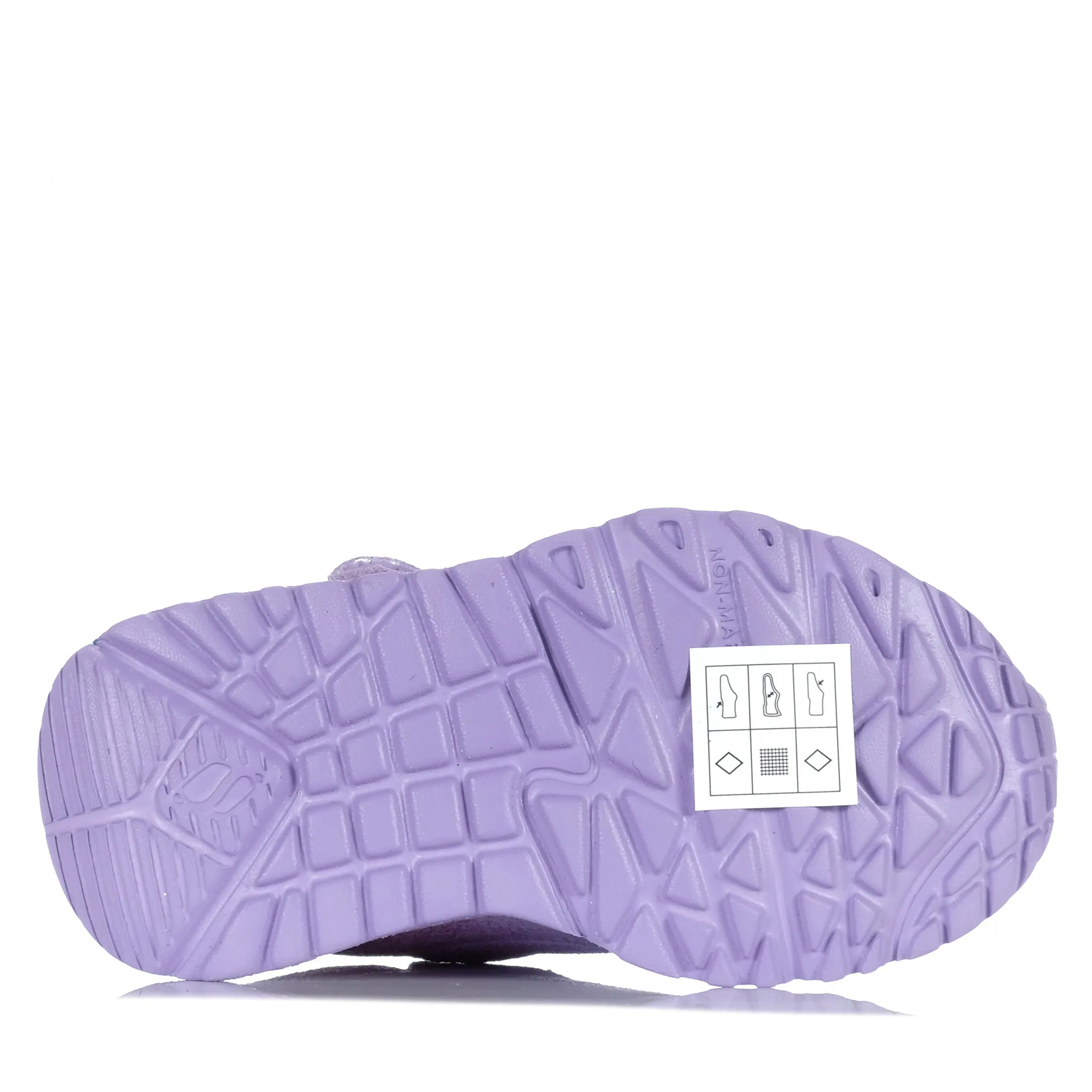 Skechers Infants' Uno Lite - Metallic Sparkle 310394N Lavender Shoes_Skechers