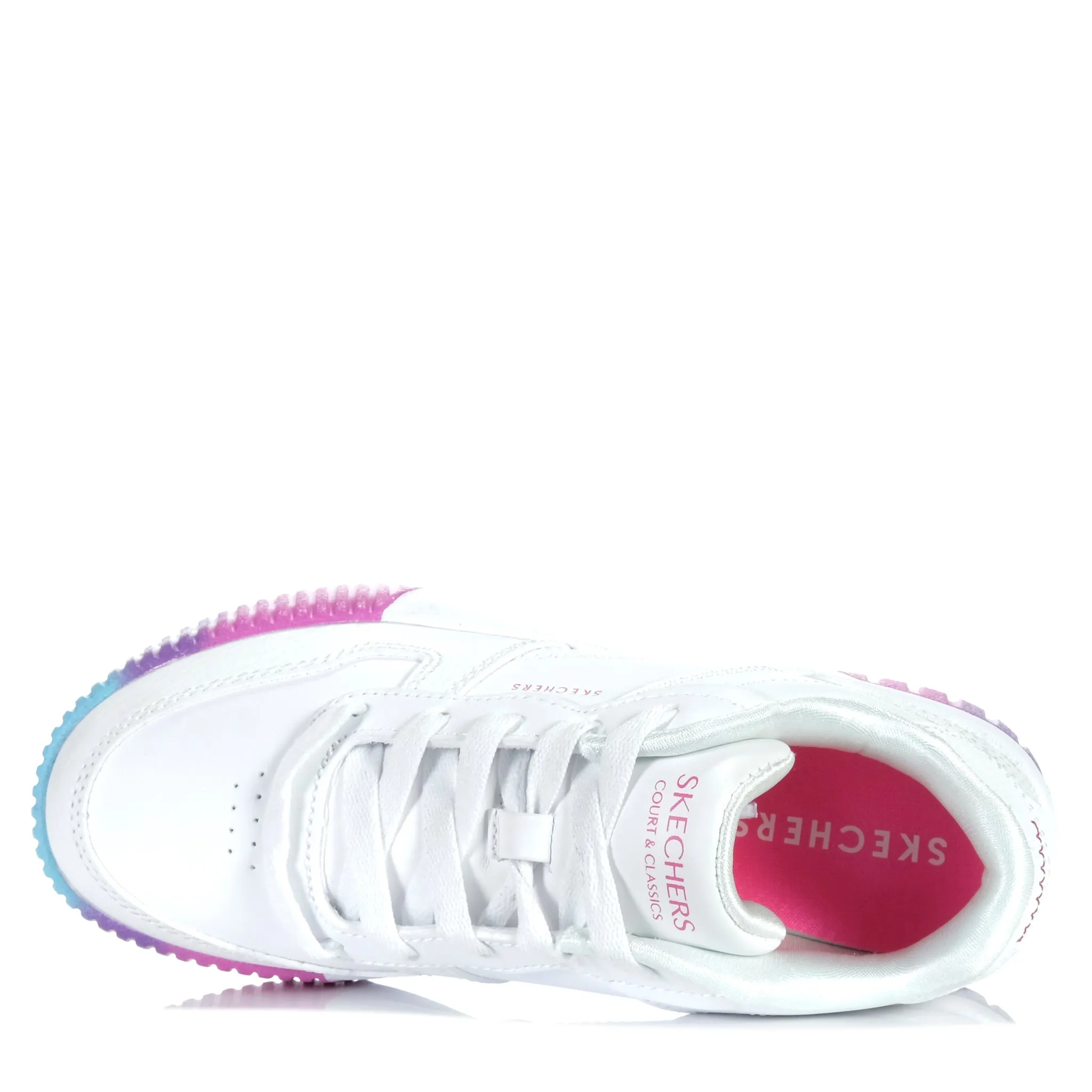 Skechers Jade 310890L White/Multi Shoes_Skechers