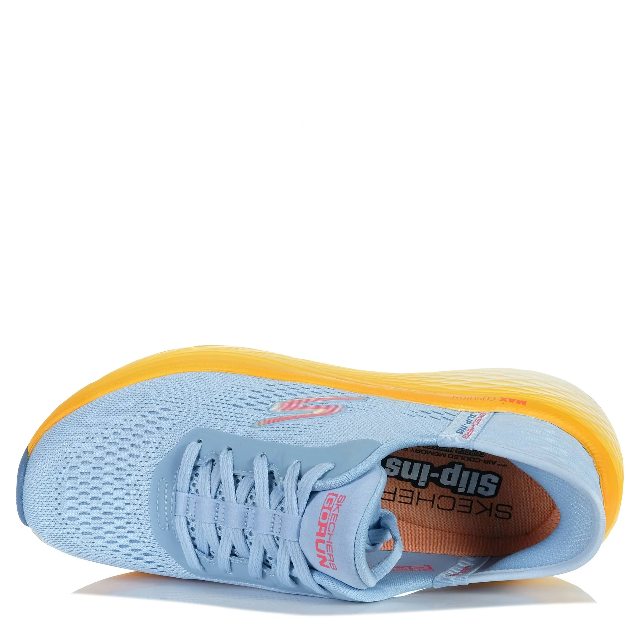 Skechers Max Cushioning Elite 2.0 - Solace 129626 Blue/Orange Shoes_Skechers