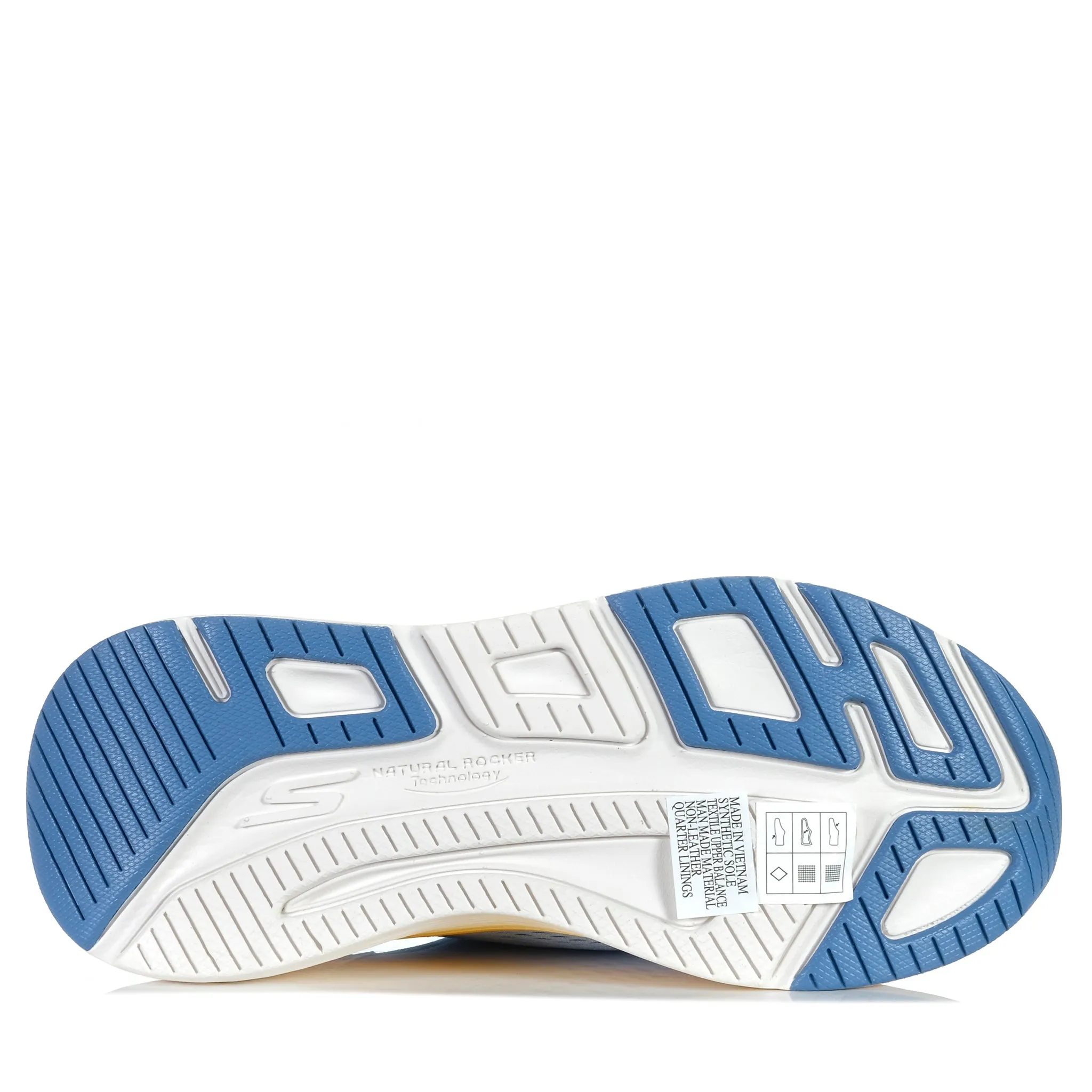 Skechers Max Cushioning Elite 2.0 - Solace 129626 Blue/Orange Shoes_Skechers