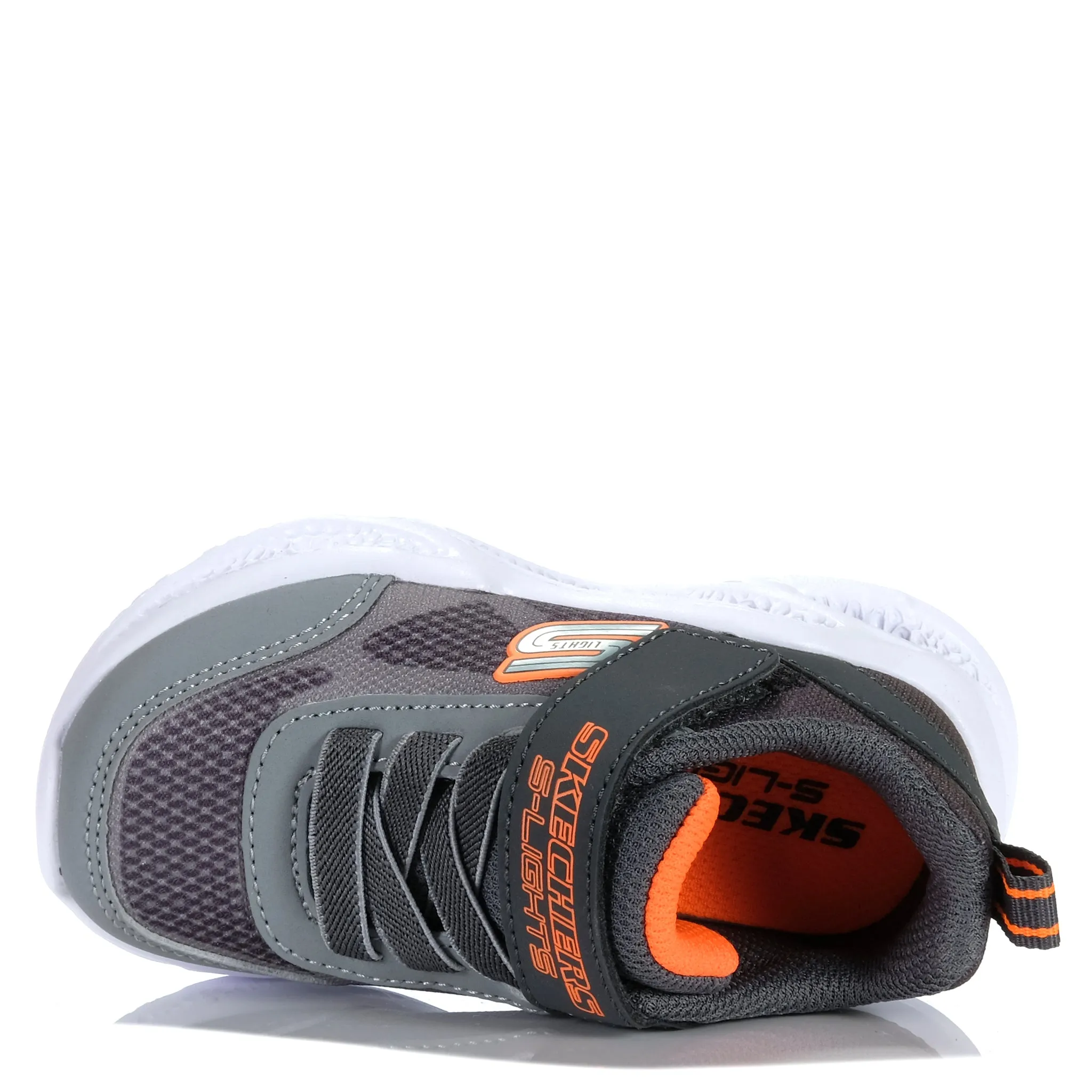 Skechers Meteor-Lights 401495N Charcoal/Grey Shoes_Skechers