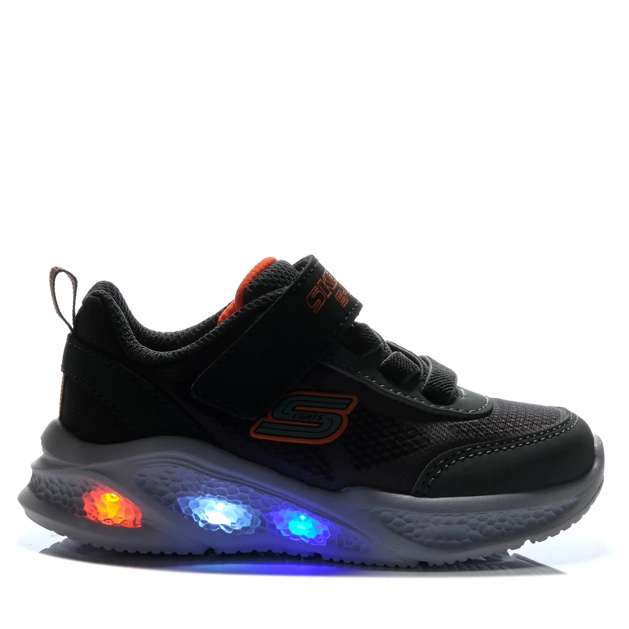 Skechers Meteor-Lights 401495N Charcoal/Grey Shoes_Skechers