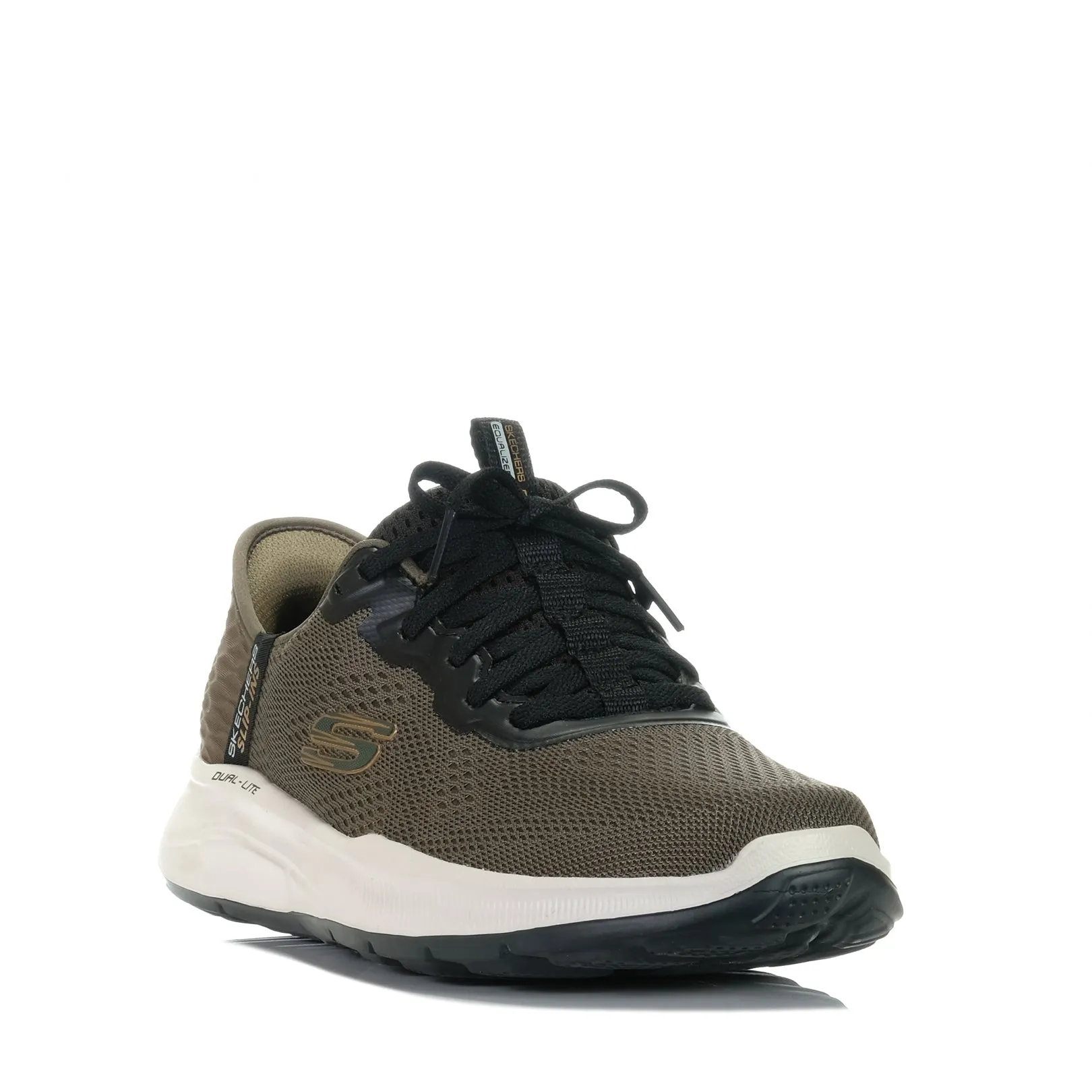Skechers Slip-Ins Equalizer 5.0 - Standpoint 232460 Olive/Black Shoes_Skechers