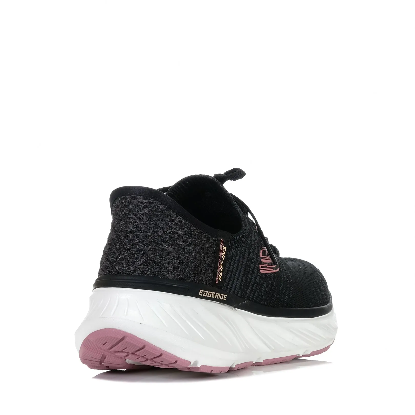 Skechers Slip-Ins Relaxed Fit: Edgeride 150470 Black/Pink Shoes_Skechers