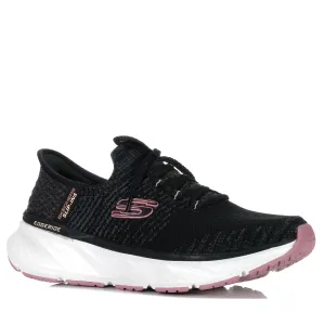 Skechers Slip-Ins Relaxed Fit: Edgeride 150470 Black/Pink Shoes_Skechers