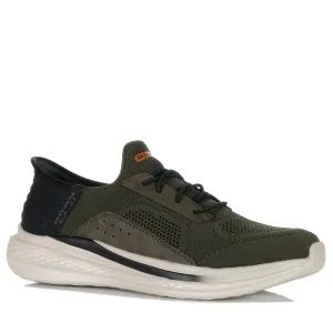 Skechers Slip-ins Relaxed Fit Slade - Cohen Olive 210891 Shoes_Skechers