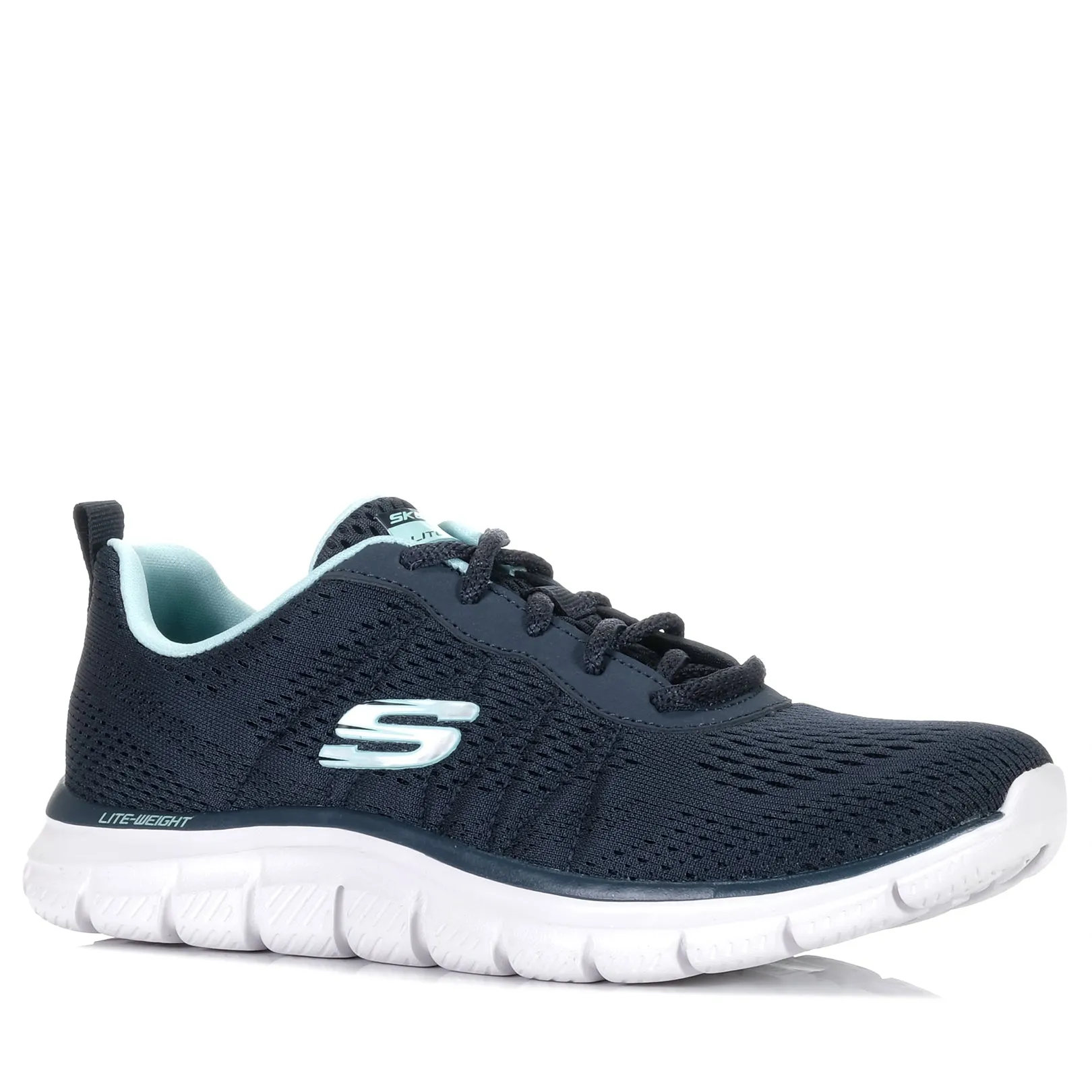Skechers Track - New Staple 150141 Navy/Aqua Shoes_Skechers