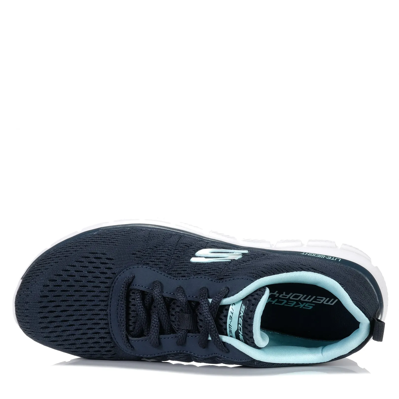 Skechers Track - New Staple 150141 Navy/Aqua Shoes_Skechers